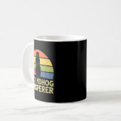 Waldmurmeltier-Flüsterer Lustiger Tierliebhaber Kaffeetasse (Vorderseite Links)