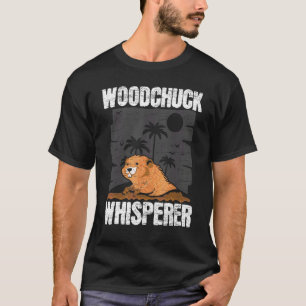 Waldmurmeltier-Flüsterer Murmeltiertag Murmeltier T-Shirt