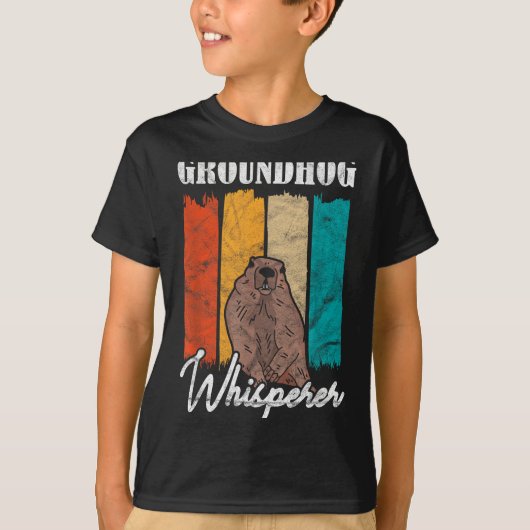 Waldmurmeltier-Flüsterer  T-Shirt (Vorderseite)