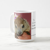 Waldmurmeltier/Groundhog Tasse (Vorderseite Links)