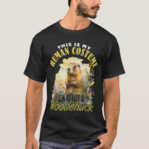 Waldmurmeltier Ich bin wirklich ein Waldmurmeltier T-Shirt