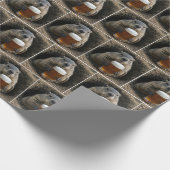 Waldmurmeltier mit Bierkrug Geschenkpapier (Ecke)