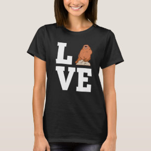 Waldmurmeltier Nagetier Groundhog Whisperer Murme T-Shirt