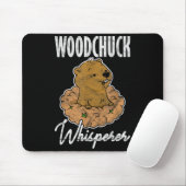 Waldmurmeltier-Waldmurmeltier-Flüsterer _3 Mousepad (Mit Mouse)