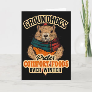 Waldmurmeltiere bevorzugen Comfort Food gegenüber Karte
