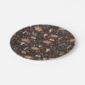 Waldmushrooms Papier-Teller Pappteller (Schrägansicht)