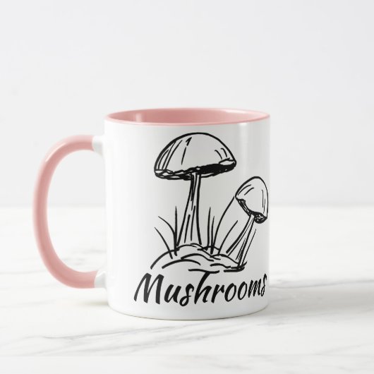 Waldmushrooms-Tasse Tasse (Links)