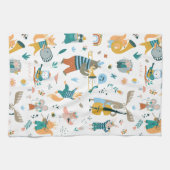 Waldmusikband Geschirrtuch (Horizontal)