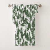 Waldmuster Badhandtuch Set (Insitu)