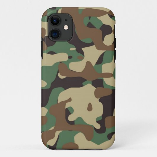 Waldmuster-Camouflage iPhone 5/5S Abdeckung Case-Mate iPhone Hülle (Rückseite)