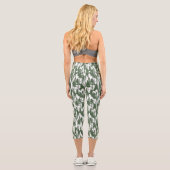 Waldmuster Capri Leggings (Rückseite)
