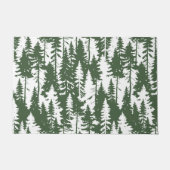 Waldmuster Fußmatte (Vorderseite)