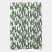 Waldmuster Geschirrtuch (Vertikal)