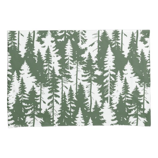 Waldmuster Kissenbezug (Vorderseite-Rechts)