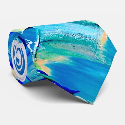 "Waldmuster" Krawatte (Gerollt)