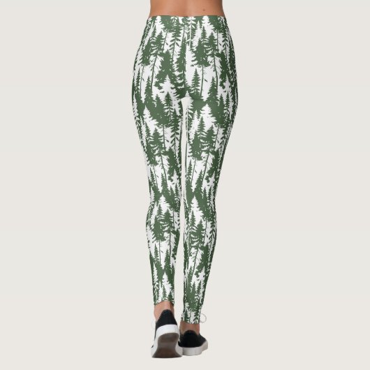 Waldmuster Leggings (Rückseite)