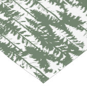 Waldmuster Mittelgroßer Tischläufer (Ecke)