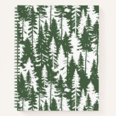 Waldmuster Notizblock (Vorderseite)