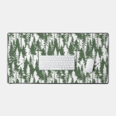 Waldmuster Schreibtischunterlage (Tastatur & Maus)