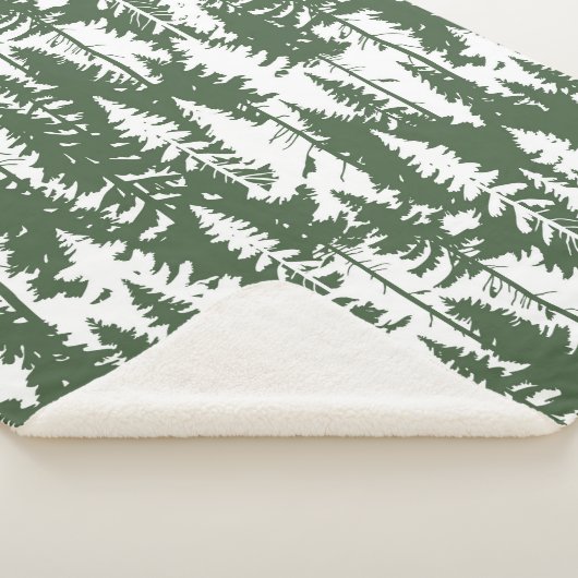 Waldmuster Sherpadecke (3/4)