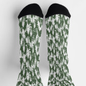 Waldmuster Socken (Oben)