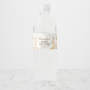 Waldneutraler Babyparty-Wasser-Flaschen-Aufkleber Wasserflaschenetikett