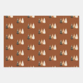 Waldneutraler Winter Geschenkpapier Set (Vorderseite 2)