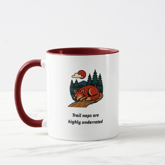 Waldnickerchen werden stark unterschätzt tasse (Links)