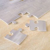 Waldnymphe mit ihrem Wolf Puzzle (Seite)