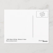 Waldo-Hancock Bridge Postkarte (Rückseite)