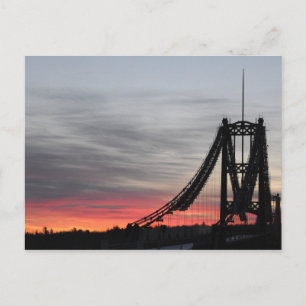 Waldo-Hancock Bridge Postkarte