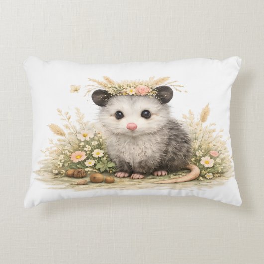 Waldopossum Dekokissen (Vorderseite)