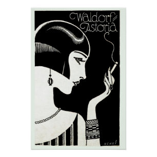 Waldorf Astoria Plakat Poster