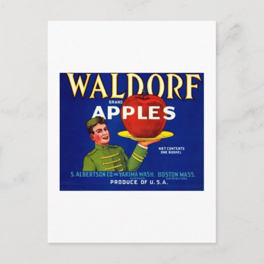 Waldorfäpfel Postkarte (Vorderseite)