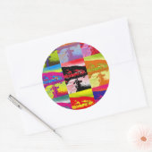 WALDORTE RUNDER AUFKLEBER (Umschlag)