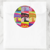 WALDORTE RUNDER AUFKLEBER (Tasche)