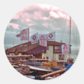 WALDORTE RUNDER AUFKLEBER (Vorderseite)