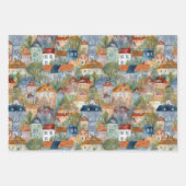 WALDORTE UND HÄUSER GESCHENKE GESCHENKPAPIER SET (Vorderseite)