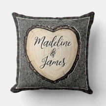 Waldpaare Personalisiert Name Pillow