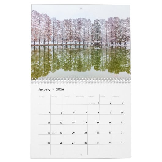 Waldpark Kalender (Jan 2026)