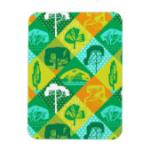 Waldpatchwork Magnet (Vertikal)