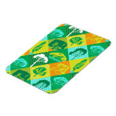 Waldpatchwork Magnet (Linke Seite)