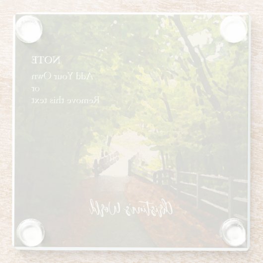 WALDPFAD Fall 07 - Untersetzer (Rückseite)