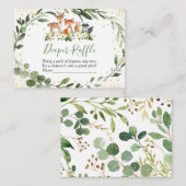 Waldpflanzenkarte für Tiere Begleitkarte (Vorne/Hinten)