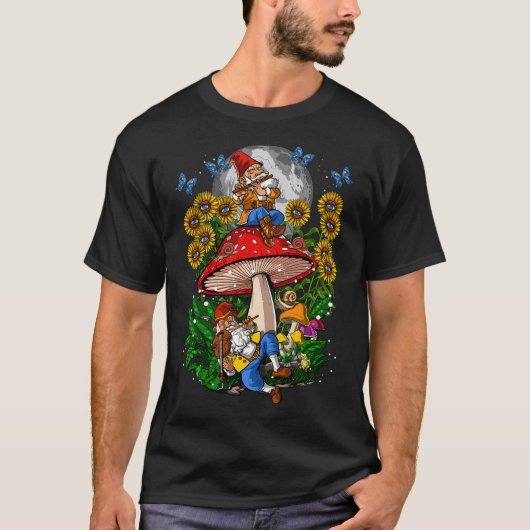 Waldpilz-Gnome T-Shirt (Vorderseite)