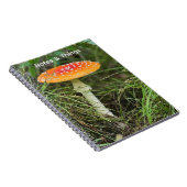 Waldpilz Notizbuch Notizblock (Rechte Seite)