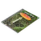 Waldpilz Notizbuch Notizblock (Linke Seite)