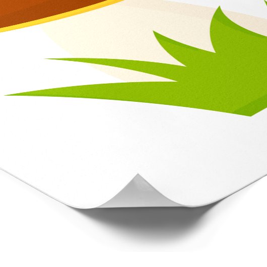 Waldpilz Poster (Ecke)