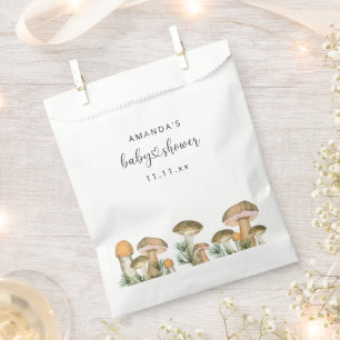 Waldpilze Baby Shower Geschenktütchen