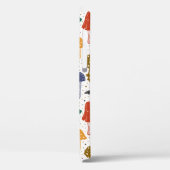 Waldpilze. Nahtloses Muster, Textur, Rücken Case-Mate iPhone Hülle (Rückseite / Links)